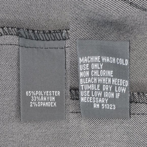 Kenneth Cole Blk Zebra Moto Stretch Denim Jacket L - Picture 12 of 13